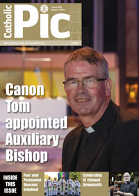 Cover of August 2021 issue of Catholic Pic