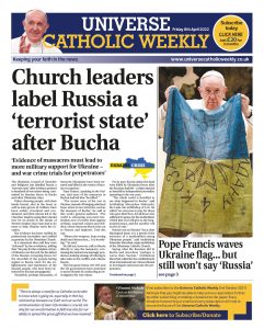Cover of Universe Catholic Weekly 8th April 2022